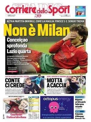 Corriere dello Sport sulla corsa scudetto: "Conte ci crede"