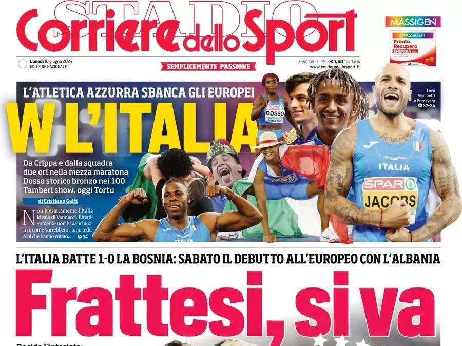 Corriere dello Sport: "Frattesi, si va"