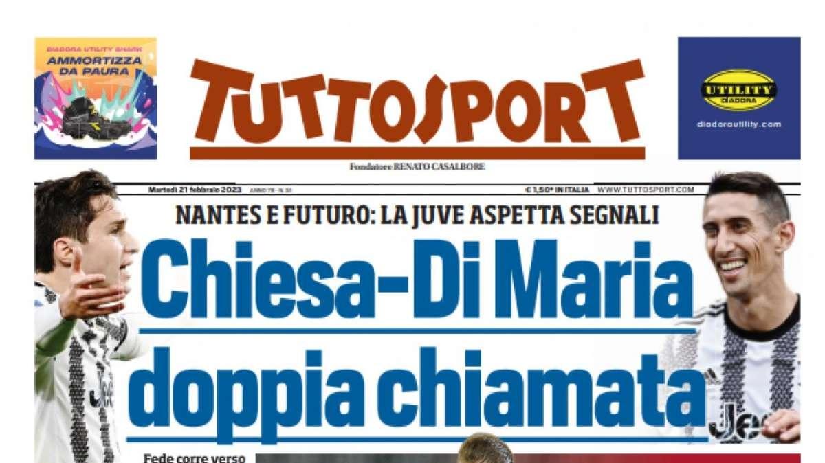 PRIMA PAGINA - Tuttosport: "Kvara&Osi, stupite l'Europa"