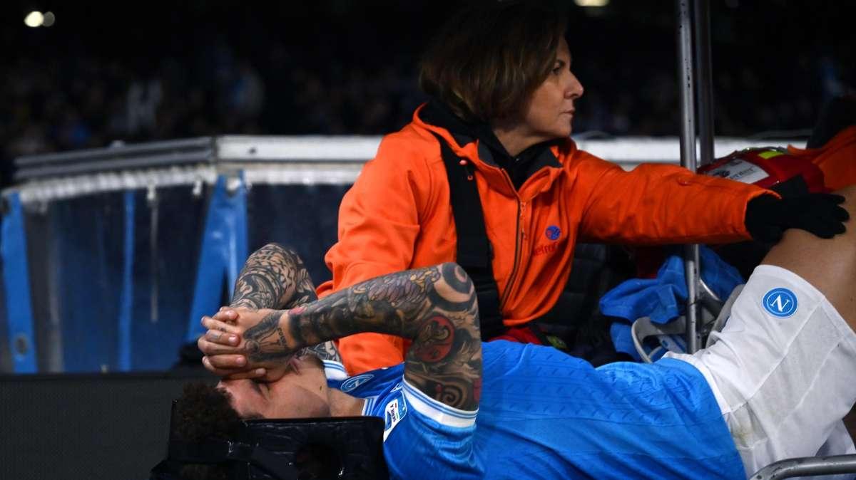 Infortunio Di Lorenzo, Conte annuncia: "Rottura del ginocchio probabilmente"