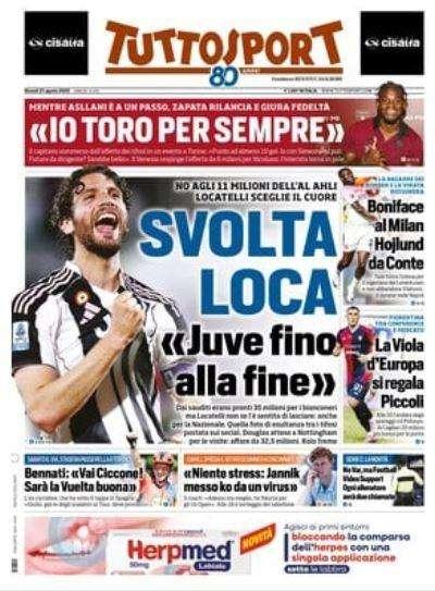 Tuttosport: "Boniface al Milan e Hojlund da Conte a Napoli"