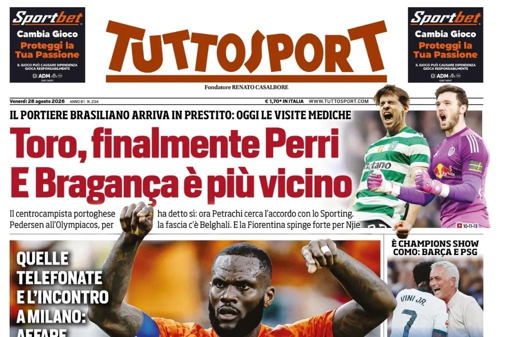 Rinforzo in arrivo per Spalletti, Tuttosport: "Juve! Parola di Kessiè"