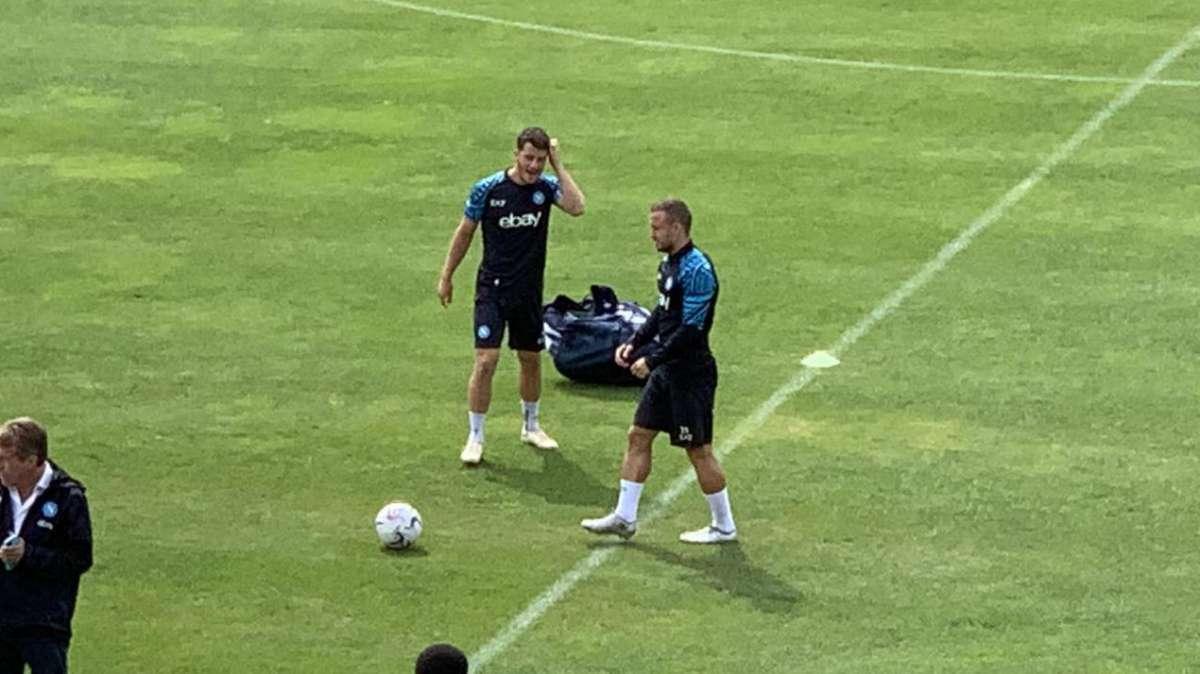 FOTO - Primi rientri a Castel di Sangro: quattro azzurri tornano a lavorare in gruppo