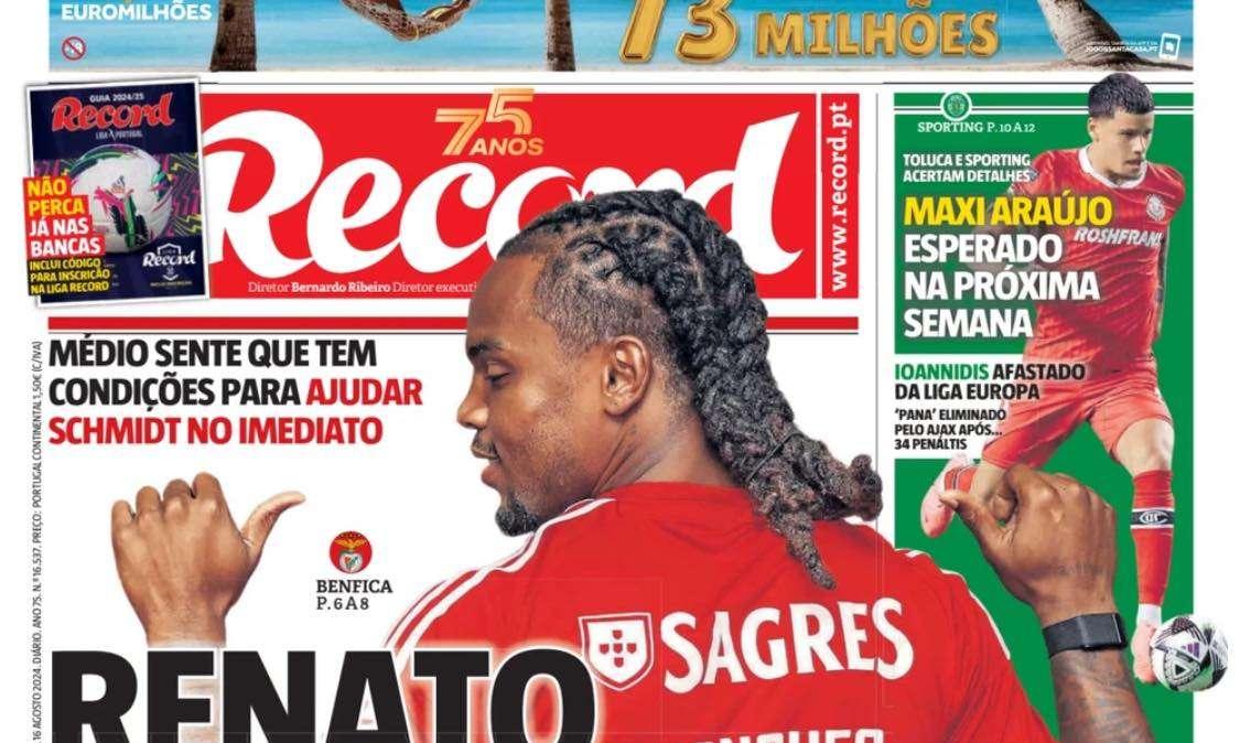Record annuncia: "Neres ad un passo dal Napoli"