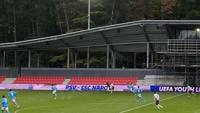 Youth League, Psv-Napoli 0-0: la gara termina a reti inviolate, secondo punto di fila per gli azzurrini