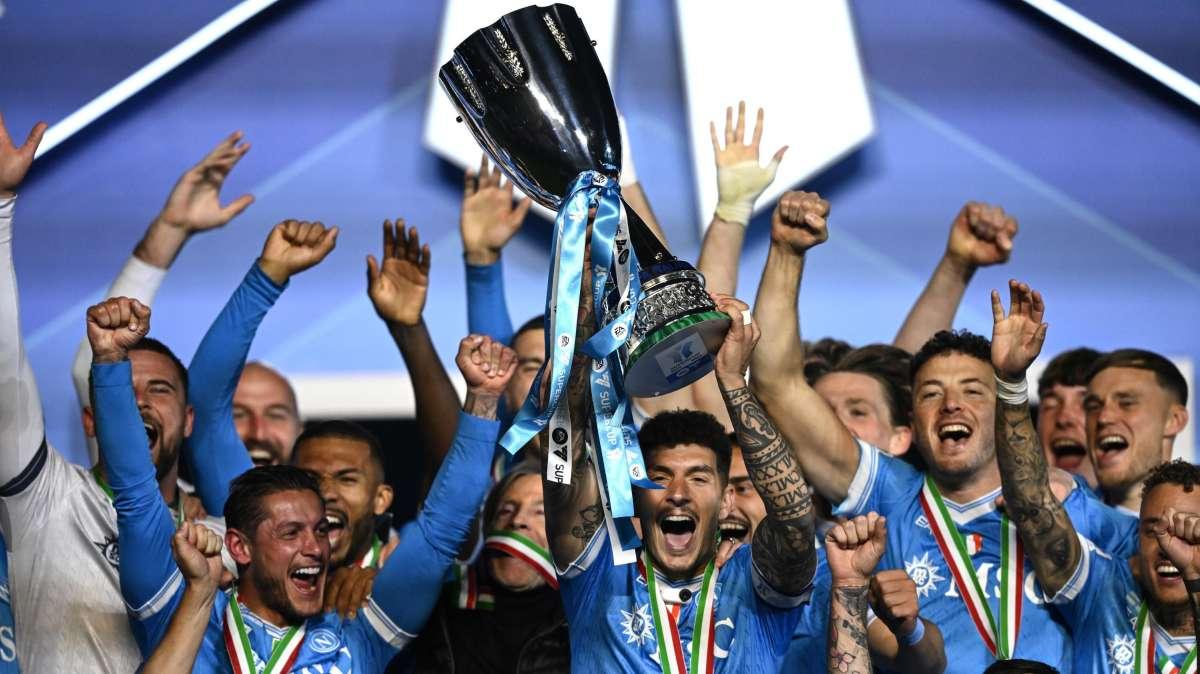Fotogallery dal campo: il Napoli è SuperCampione, le immagini più belle di Tuttonapoli
