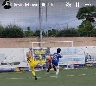 Baby De Bruyne show! Giocate da campioncino col Real Casarea per il figlio dell'azzurro