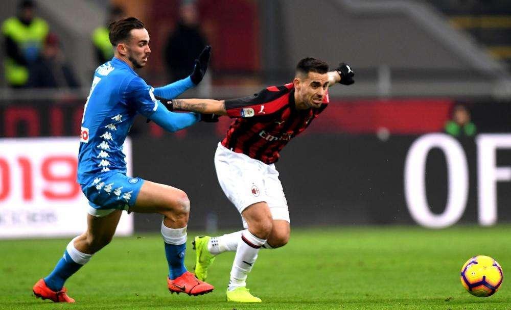 RILEGGI LIVE - Milan-Napoli 0-0: finisce a reti inviolate, espulsi Ancelotti e Fabian nel finale