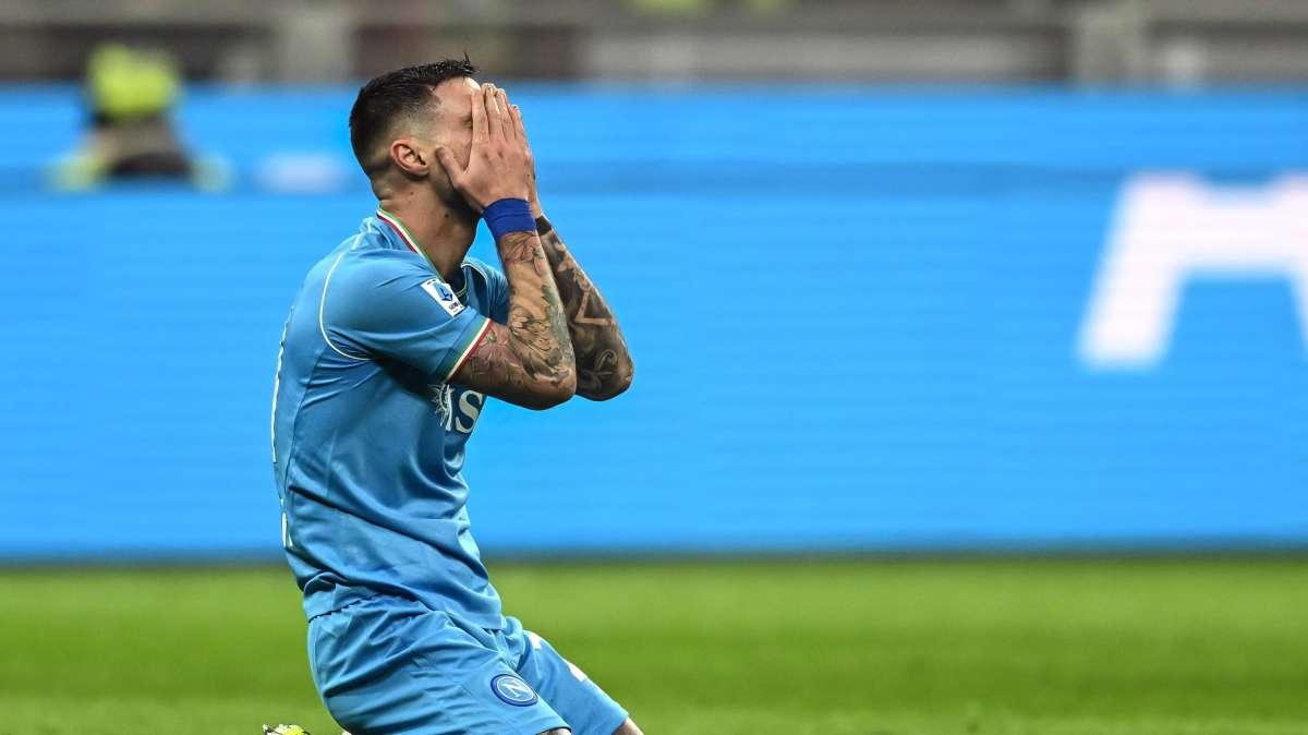 Politano, infortunio contro il Barcellona: le sue condizioni 