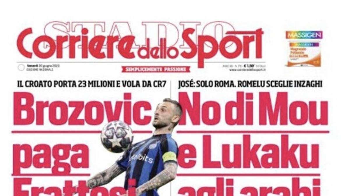 PRIMA PAGINA - Corriere dello Sport: “Via Kim: c’è Le Normand”