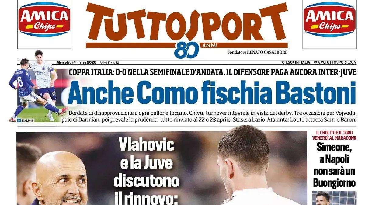 Tuttosport: "Simeone, a Napoli non sarà un Buongiorno”