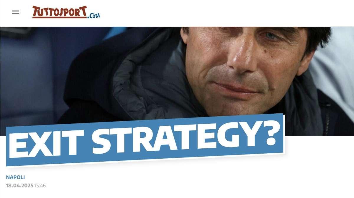 Conferenza Conte, per Tuttosport è exit strategy: “Come alla Juve sul ristorante con 10 euro…”