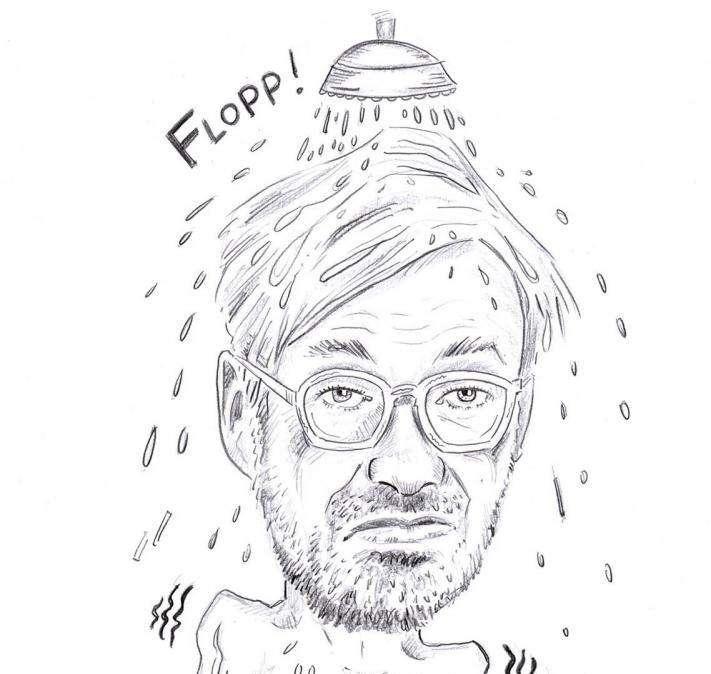 FOTO - "Flopp", simpatica vignetta con Klopp sotto la doccia...gelata