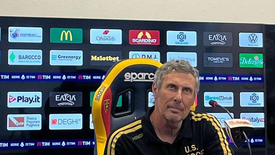 Lecce già salvo, Gotti: "Schierare le riserve col Napoli? Non si fanno regali"