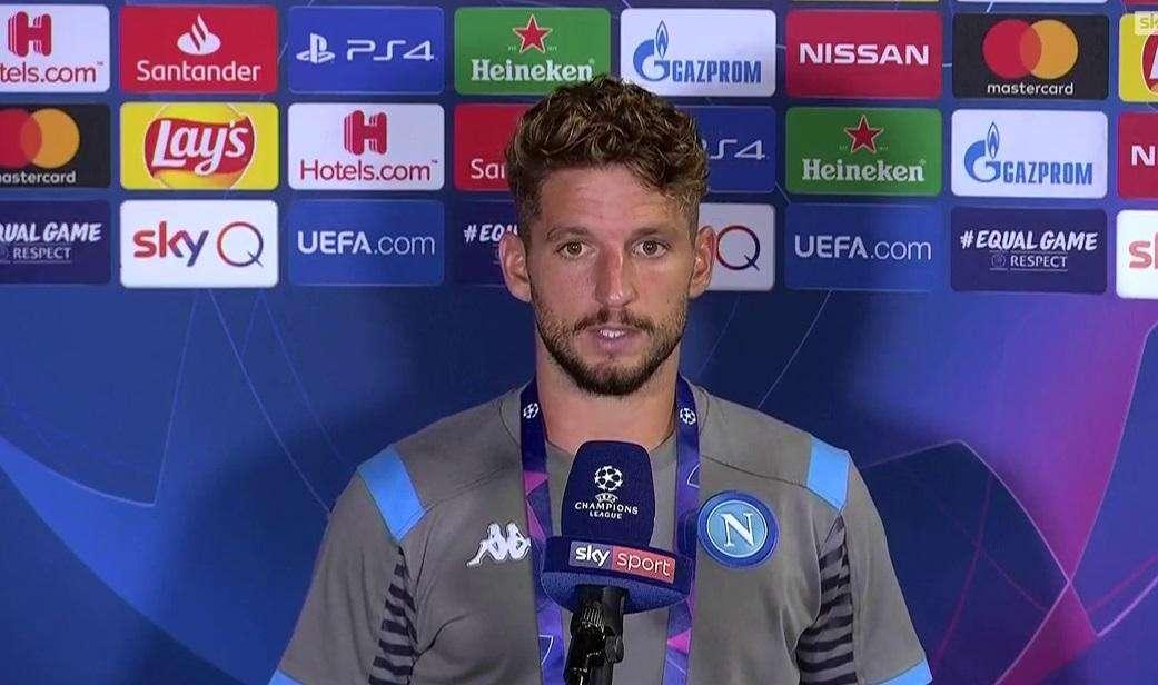 Mertens a Sky: "Abbiamo creato, ma è mancato il gol. Così faremo bene! Callejon? Mi mancherà..."