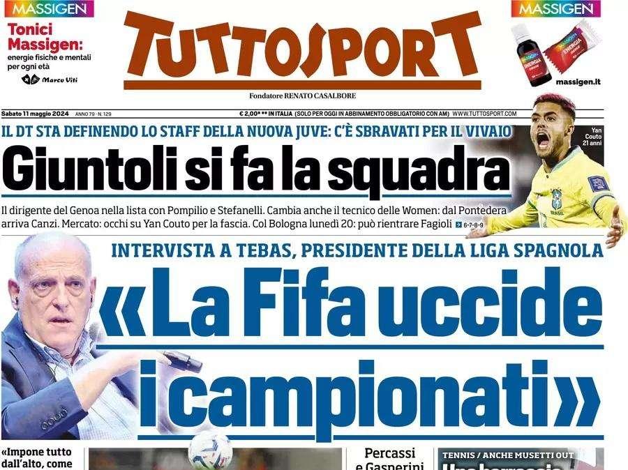 Tuttosport: "Buongiorno, rilancio Milan"