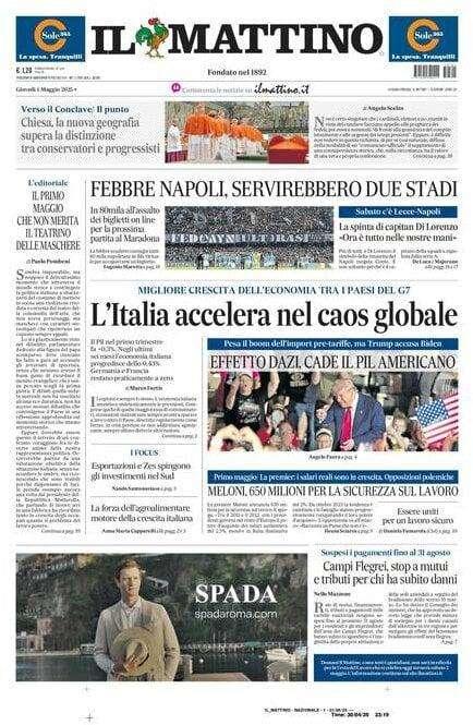 Il Mattino: "Febbre Napoli, servirebbero due stadi"