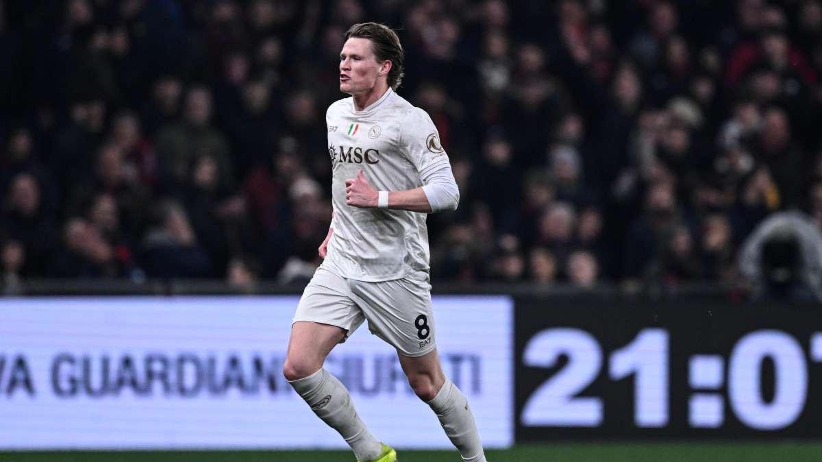 La 'furbata' di McTominay e poi subito il gol: visto cos'ha fatto con il ghiaccio?