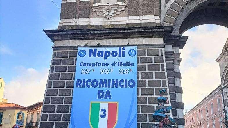 FOTO - Lo Scudetto nell'agro aversano: la passione di Aversa, Carinaro e Teverola