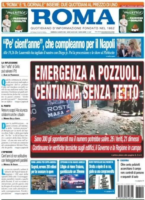 Festa Centenario, Il Roma: "Pe' cient'anne, che compleanno per il Napoli"
