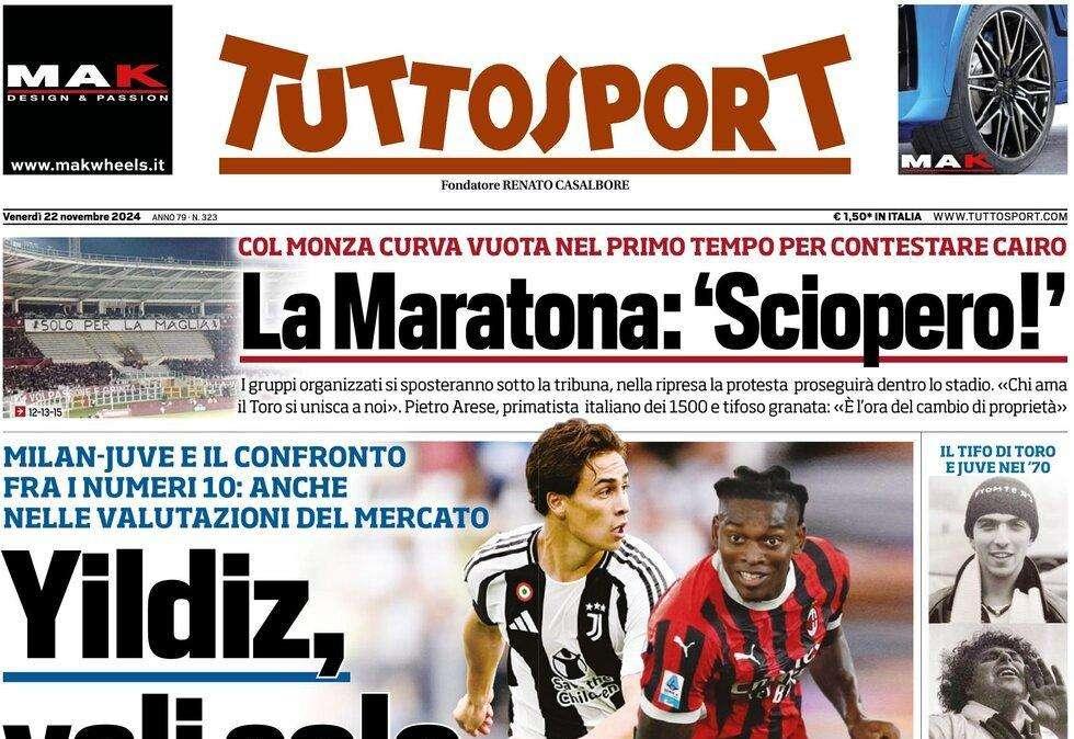 Tuttosport: "Yildiz, vali solo mezzo Leao?"
