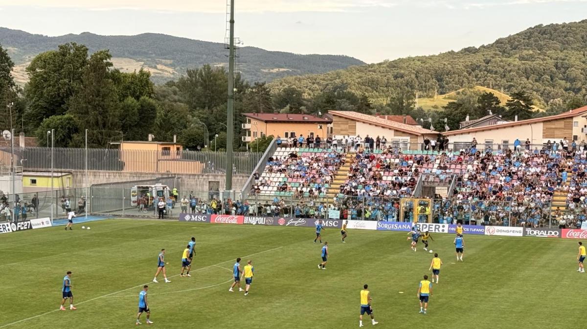 Castel di Sangro, day 11: seduta pomeridiana: esercitazioni e partitella, out Milinkovic e Lucca!