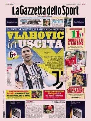La Gazzetta dello Sport: "Conte-Allegri, 11 scudetti a San Siro"