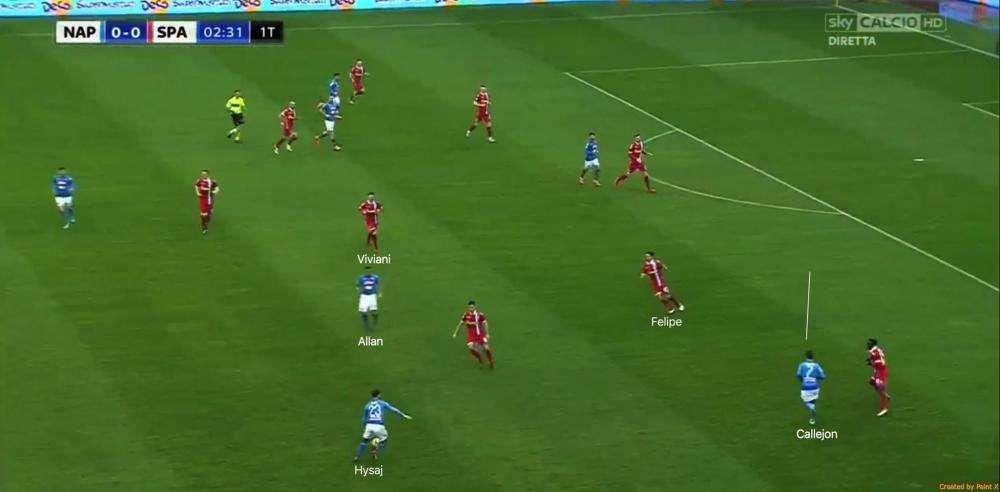 L'Angolo Sarrista - Il gol di Allan, l'ideale biglietto da visita di ogni mezzala