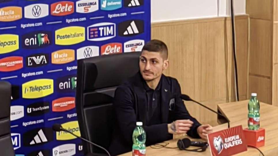 Italia, Verratti: "Il Napoli sta facendo benissimo, è bello giocare qui in questo momento”