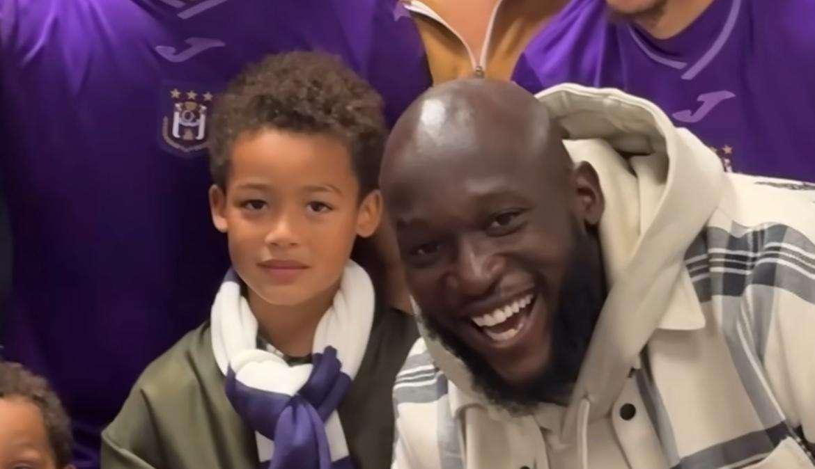 Lukaku, brividi in Belgio: festa per l'Anderlecht, anche il figlio in campo