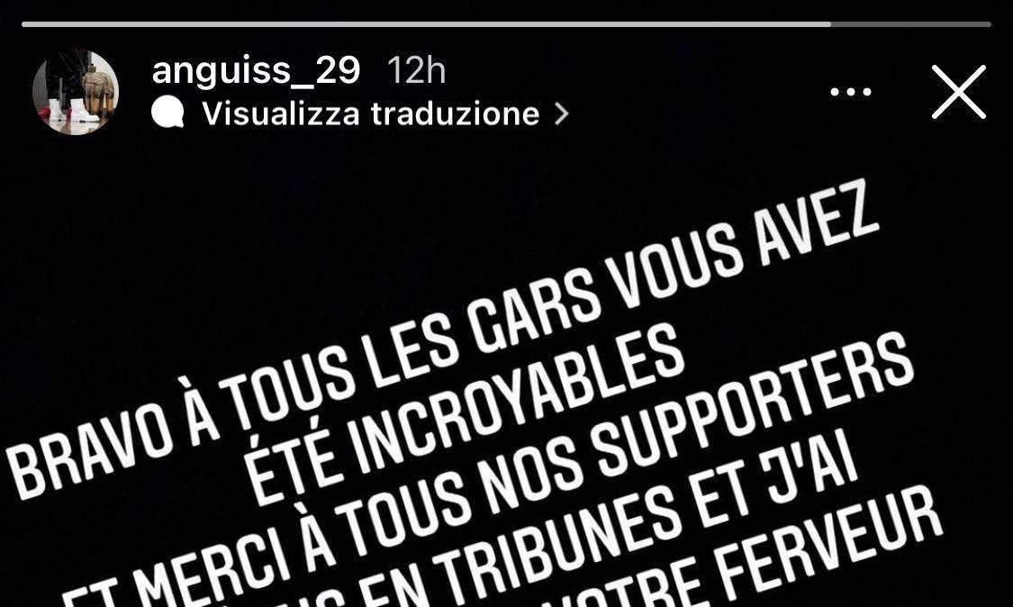 Anguissa ringrazia i tifosi: "Ero in tribuna, ho avvertito tutto il vostro fervore"