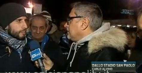 VIDEO - Attimi di tensione tra Alvino e alcuni tifosi anti-ADL: alterco a TvLuna