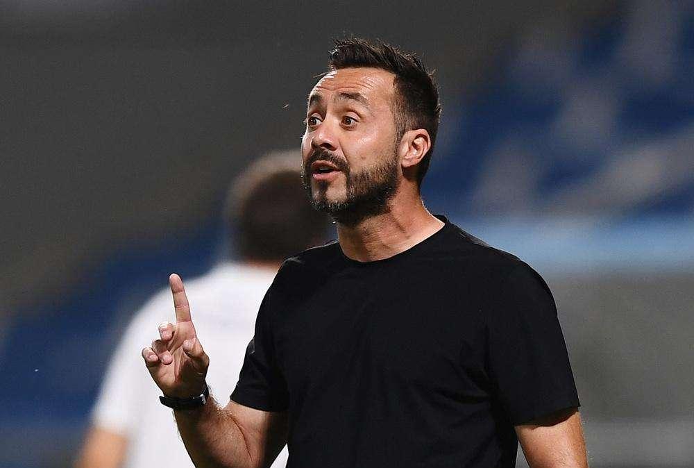 De Zerbi a Dazn: "Mancata convinzione,. Noi come il Barça? Gattuso è furbo, ha caricato la squadra..."