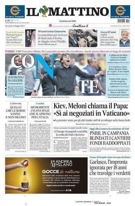 Il Mattino: "Con te"