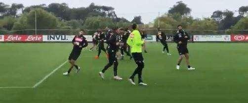 VIDEO - Allenamento mattutino in corso: nel gruppo ancora assente Diawara, le immagini