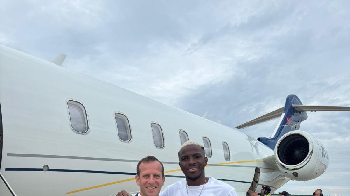 Osimhen in volo verso Istanbul! Il nigeriano pubblica il suo jet privato