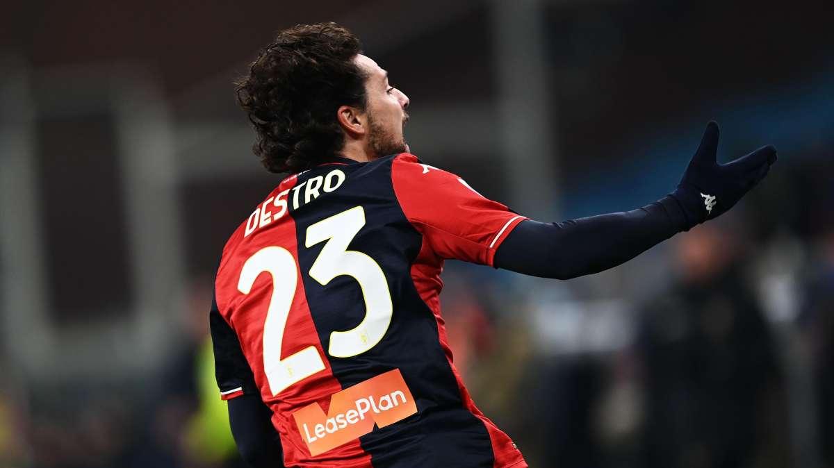 Coppa Italia, le formazioni ufficiali di Genoa-Salernitana: Destro torna dal 1'. Djuric titolare