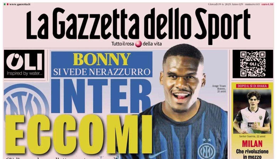 La Gazzetta dello Sport: "Napoli, assalto a Ndoye"