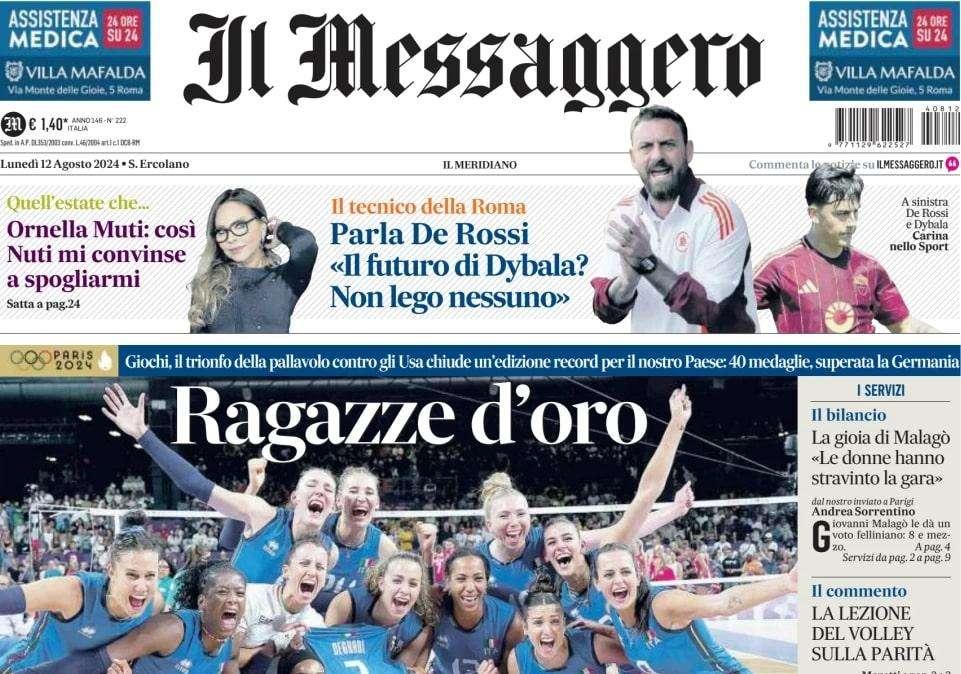 La Roma trema, Arabia su Dybala. De Rossi: "Non lego nessuno"