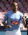 Napoli, striscione e applausi per capitan Cannavaro
