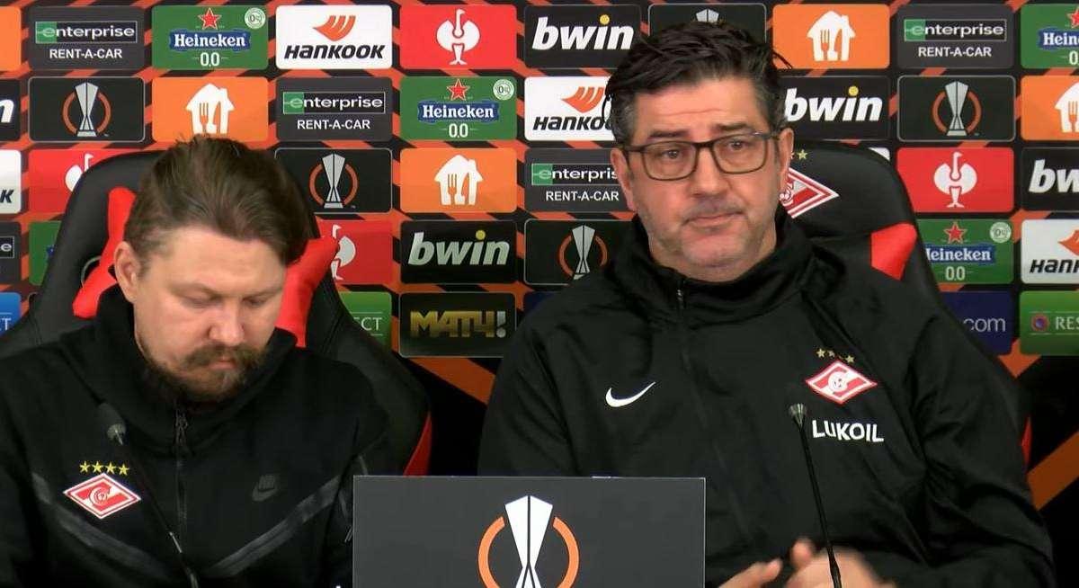 Spartak, Rui Vitoria replica a Spalletti: "Non dice il vero. A inizio gara ho salutato tutti, ma lui non c'era"