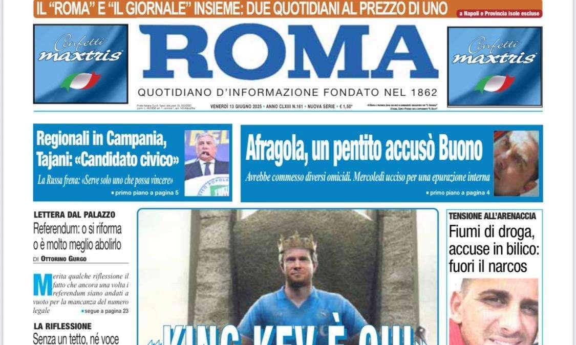 Il Roma: “King Kev è qui. Conte lo aspetta in ritiro a Dimaro”