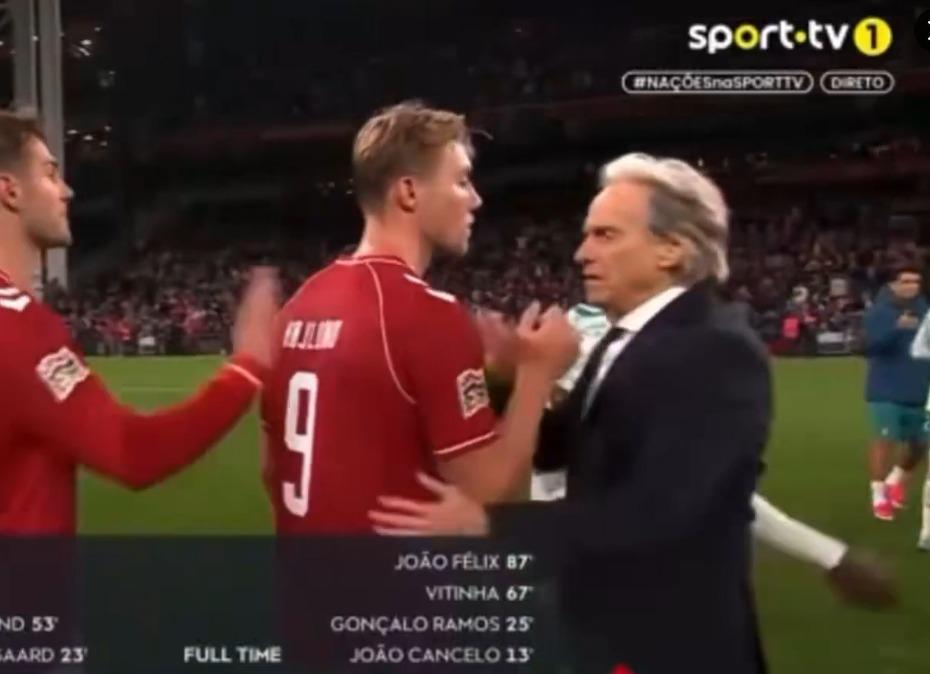 Jorge Jesus su Hojlund: "Forse non gli piaccio. Non mi arrabbio, caso chiuso"