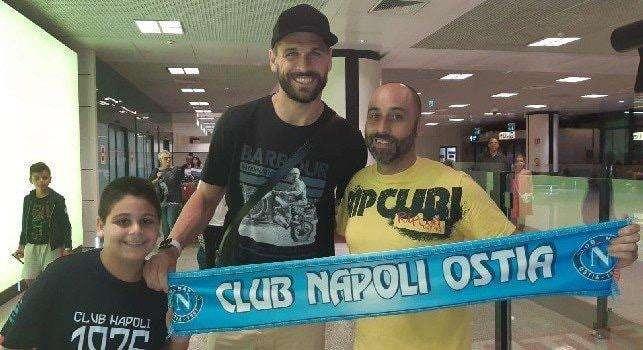 FOTO  - Llorente atterrato a Roma: "Il Napoli mi ha sorpreso, mi ha trasmesso qualcosa di importante"