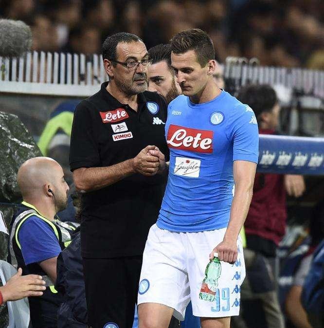 Sarri svela: "Milik? Deve dirmi lui quando è disponibile, ma non l'ha ancora fatto"