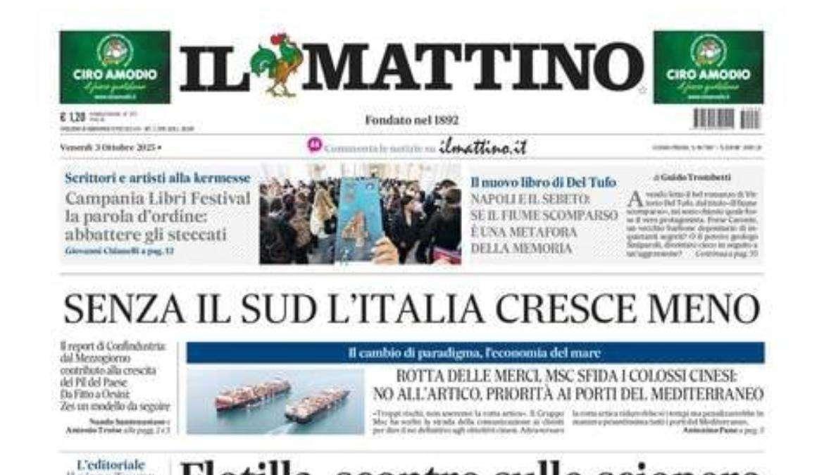 Il Mattino: “Ok, la carica è giusta”