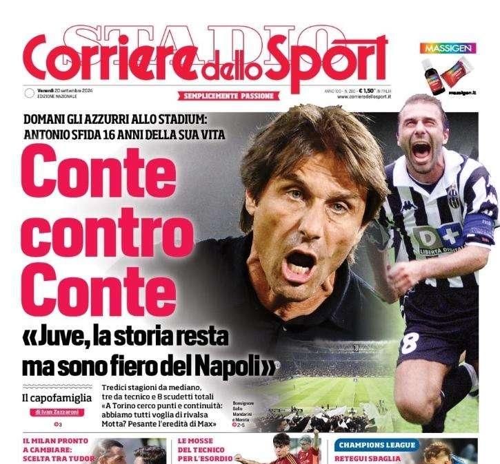 Cds: "Conte contro Conte: sfida al suo passato"