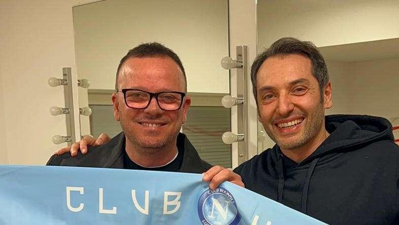 Gigi D’Alessio al Casinó di Mondorf-les-Bains: l'emozione del pres. Club Napoli Lussemburgo