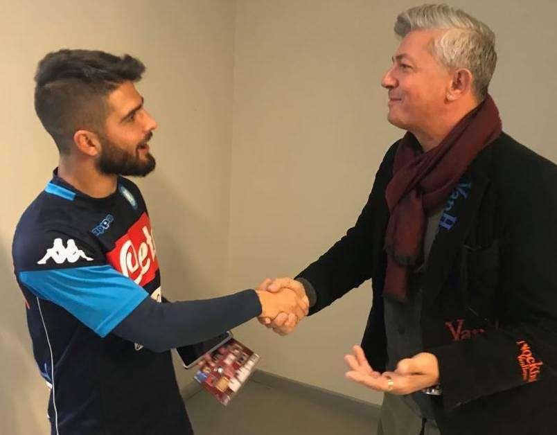 FOTO - "Chille va pazze pe' Te". Ciro Rigione incontra Insigne: nel nuovo album c'è una canzone dedicata a Lorenzinho