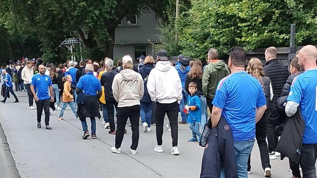 Italia, primo allenamento in Germania: presenti 4mila tifosi azzurri